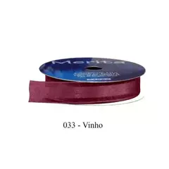 FOC-1051/16MM FITA ORGANZA MERITA 9,14M - -   - A033 - VINHO