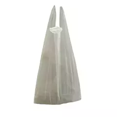 SACOLA PLASTICA RECICLADA BRANCA 60X80 KG