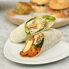 Wraps Caesar con Pollo