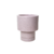 Vaso Loft Rose com Prato