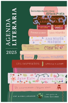 agenda literaria libros 2025 - agustina de Diego