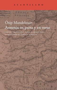 Armenia En Prosa Y En Verso - Mandelstam, Osip