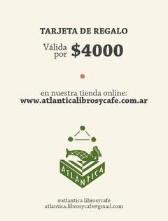 Tarjeta De Regalo: $4000 - Instrucciones En La Descripción