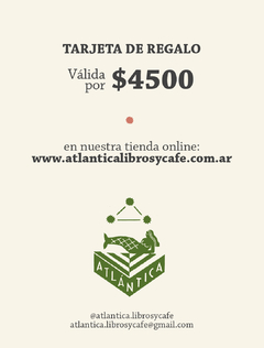 Tarjeta De Regalo: $4500 - Instrucciones En La Descripción