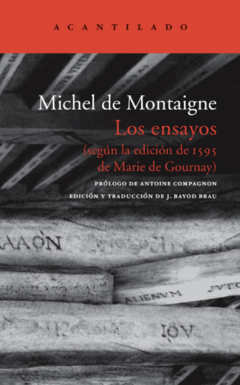 Los Ensayos - Montaigne, Michel