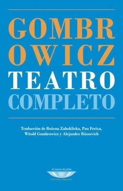 Teatro Completo Witold Gombrowicz