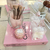 Caixa de cotonete com Borboleta Rosa na internet