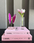 Borboleta pink com base em pedestal - comprar online