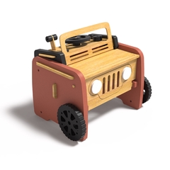 Jeep color Siena + mesita de Dibujo