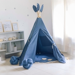 Carpita Tipi Azul + alfombra