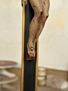 Crucifixo Barroco 48cm mesa/parede NOVO na internet