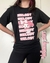 Camiseta My Melody preta Sanrio