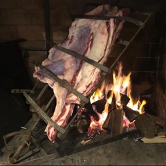 Estaca asador cruz criolla grande - comprar online