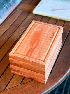 Platos de madera x6 un. C/grabado en internet