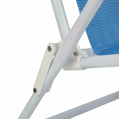 Silla Reclinable / Reposera 8 Posiciones MOR color Azul Marino - AHP Insumos