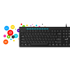 Teclado Genius SlimStar 230 Negro - comprar online