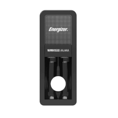 Cargador Energizer Mini de 2 Pilas. Incluye 2 pilas recargables AA - AHP Insumos