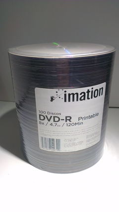 DVD Imation Print -R en Bulk x100 unid.