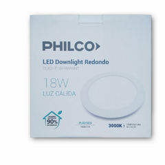 Downlight Led 18w 3000K Philco Redondo Embutir DLIGHT18PRWWNT en internet