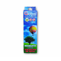 Tinta Sublimacion Global Black botella 100cc con pico dosificador