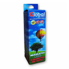 Tinta Sublimacion Global Black botella 100cc con pico dosificador - comprar online