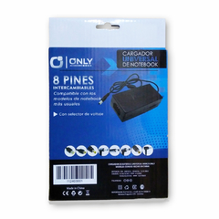 Cargador Notebook Universal Only 84w con 8 Pines p/ Lenovo Yoga, HP Cel - tienda online