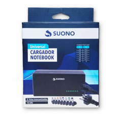 Cargador Notebook Universal 120w 8 conectores de 12v a 24v Suono M9 - AHP Insumos
