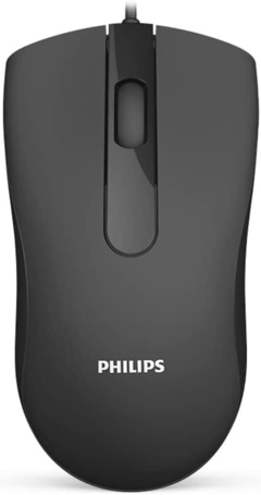 Mouse Philips M101 Usb 1000dpi Black - comprar online