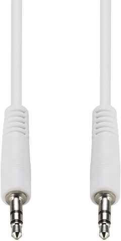 Cable Global plug 3,5mm macho a plug 3,5mm macho 2m blanco en internet