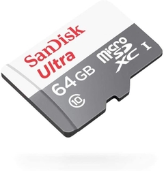 Micro sd 64gb Sandisk Ultra 100mb/s SDSQUNR-064G-GN3MA