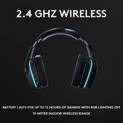 Auricular Logitech Gaming G935 Wireless 7.1 surround - comprar online