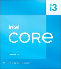Procesador Intel Core i3 13100F Quad Core 4.5Ghz LGA1700 sin Video BX8071513100F - comprar online