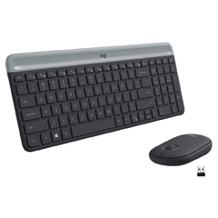 Combo Teclado y Mouse inalambrico Logitech MK470 Negro