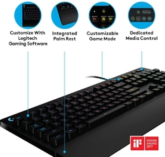 Teclado Logitech G213 Prodigy Gaming Ingles en internet