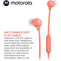 Auricular Motorola EAR BUDS3 Coral en internet