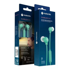 Auricular Motorola EAR BUDS3 Ocean Turquoise - comprar online