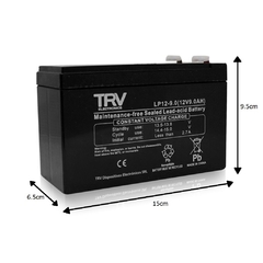 Bateria de gel 12v 9.0 A TRV - AHP Insumos
