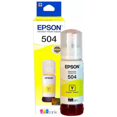 Botella Epson para T504 Amarillo