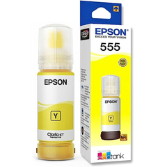 Botella Epson T555 Amarillo 70ml para L8160/8180