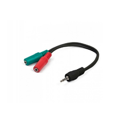 Cable Audio mini plug 3,5mm macho a 2 RCA hembra Skyway - comprar online