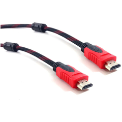 Cable HDMI 12.80m mallado V2,0 4k Ultra HD negro en bolsa - comprar online