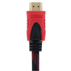 Cable HDMI 3.00m mallado V2,0 4k Ultra HD negro en bolsa en internet