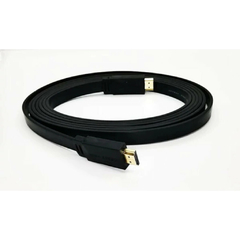 Cable HDMI Plano 1.8m V2,0 4k negro Skyway - comprar online
