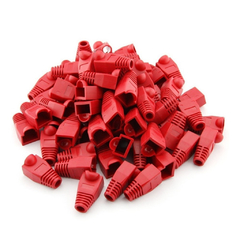 Capuchon RJ45 Rojos Kolke bolsa x50 unid. en internet