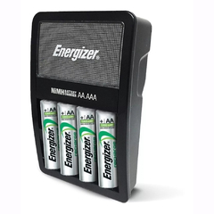 Cargador Energizer Maxi de 2 / 4 Pilas. Incluye 2 pilas recargables AA - comprar online