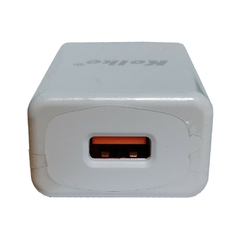 Cargador USB Kolke 220v a 5v 2A Blanco KC-230 en internet