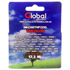 Cartucho Global HP 22XL C9352CL Tri-Color 17,3 Ml en internet