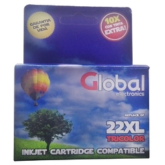 Cartucho Global HP 22XL C9352CL Tri-Color 17,3 Ml - comprar online