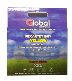 Cartucho Global Epson T195 196 T195420 T196420 Yellow 10 Ml - comprar online