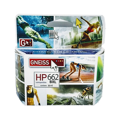 Cartucho Gneiss 662 XL Negro para HP